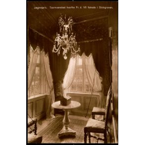 Jgerspris - Taarnvrelset hvorfra Fr. VII fiskede i Slotsgraven - Chr. Pedersen u/n - Ubrugt