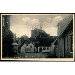 Haderslev - Pr�stegade med Domkirken - Rudolf Olsen 572 - Ubrugt