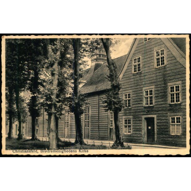 Christiansfeld - Brdremenighedens Kirke - V. Martensensen 5852 - Ubrugt