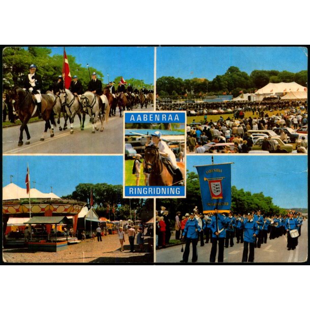 Aabenraa - Ringridning - Brorsb�l Foto 308/84 - Brugt
