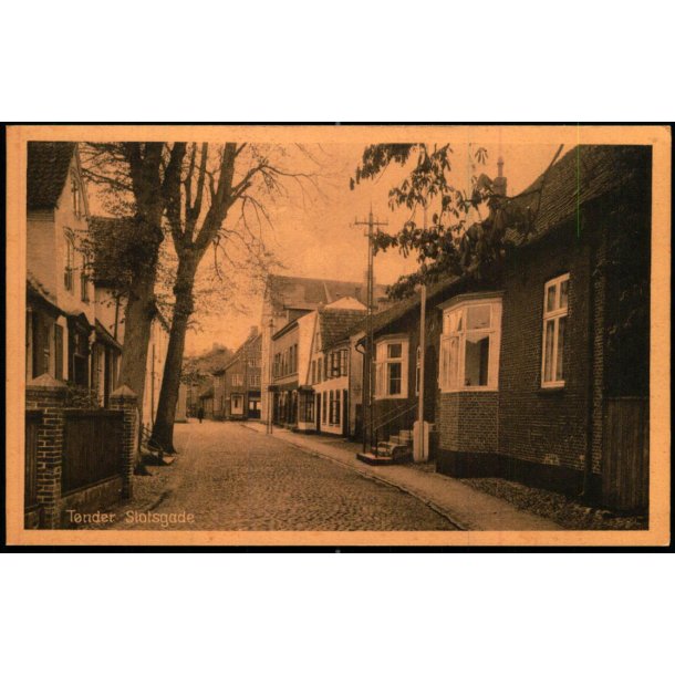 T�nder - Slotsgade - H. Becks Bogh. 60390 - Ubrugt