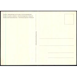 Familie i nationaldragter ved Kommand�rgaarden - R�m� - R. Schmidt u/n - Ubrugt