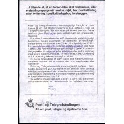 Postkvittering - Vrdibrev - 4 - 10 - 86