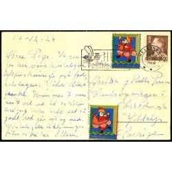 K.V. Larsen - Gldelig Jul - Rudolf Olsen u/n - Brugt