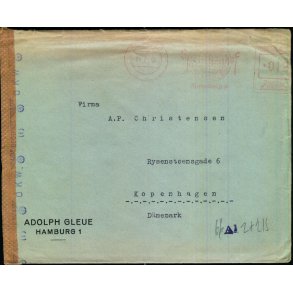 Censurbrev fra Tyskland -  21 - 7 - 42 - Til Danmark