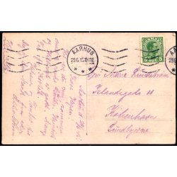 Soldater Aarhus - Fotokort 29 - 6 - 1915 - Brugt