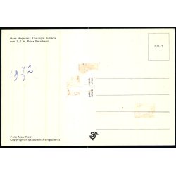 Dronning Juliana - Prins Bernhard -  Holland - Spanjersberg u/n - Ubrugt - Har vret klbet op !