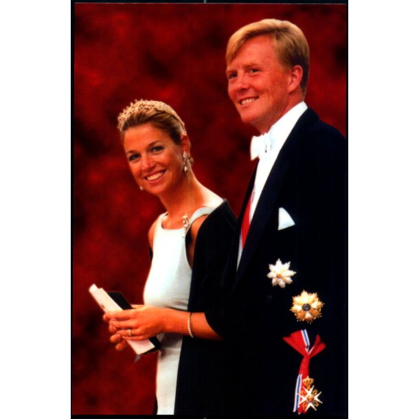 Prins Willem Alexander - Maxima - Royal Press 57 - Ubrugt
