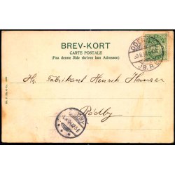 Havnen set fra Nsbyhoved Skov - Odense - Ed. F. &amp; Co 4400 - Brugt