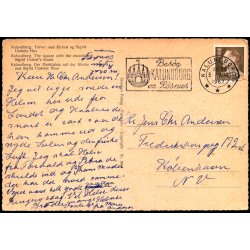 Kalundborg - Torvet med Kirken og Sigrid Undsets Hus - Stender 5601 - Brugt