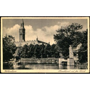 Kbenhavn - Raadhuset set fra Tivoli - Rudolf Olsen 381