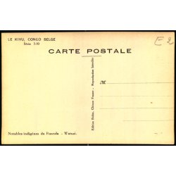 Congo Belge - Notables Indigene du Ruanda - Watusi - Fotokort 3 - 10 - Ubrugt