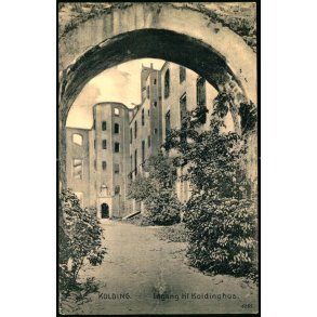 Kolding - Indgang til Koldinghus - F. Blicher 6285 - Brugt