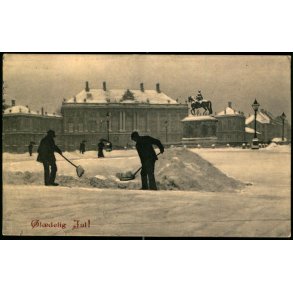 K�benhavn - Amalienborg Slot - Gl�delig Jul - Alex Vincent Serie 63/1