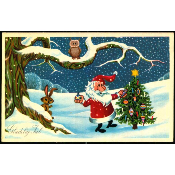 K.V. Larsen - Gldelig Jul - Rudolf Olsen u/n - Brugt