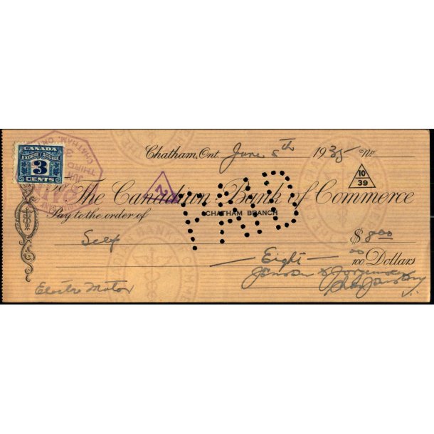 The Canadian Bank of Commerce 1935