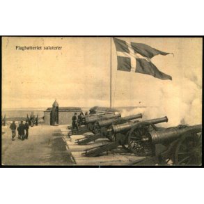 Flagbatteriet saluterer - J.M. 262 - Brugt
