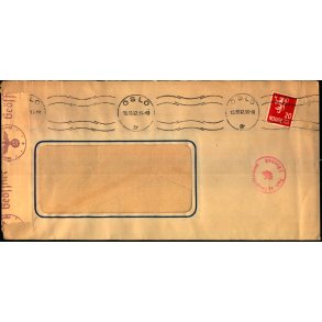 Censurbrev fra Norge  15 - 10 - 42 - Til Danmark