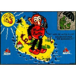 Bornholm - Solskinsen i stersen - Colbergs Bogh. 1658 - Brugt