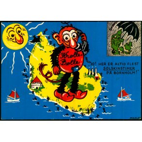 Bornholm - Solskinsen i stersen - Colbergs Bogh. 1658 - Brugt