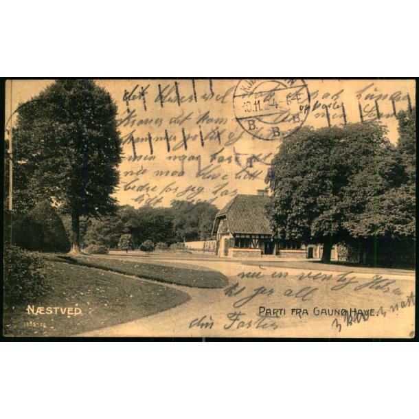 Nstved - Parti fra Gaun Have - E. Larsen u/n - Brugt