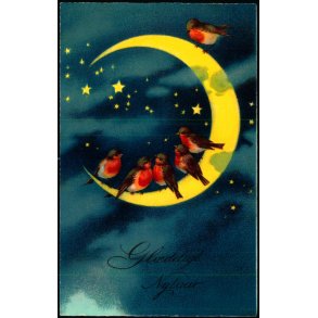 Gldeligt Nytaar - HWB Ser 2487 - Ubrugt