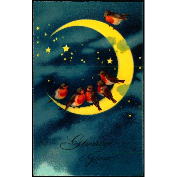 Gldeligt Nytaar - HWB Ser 2487 - Ubrugt