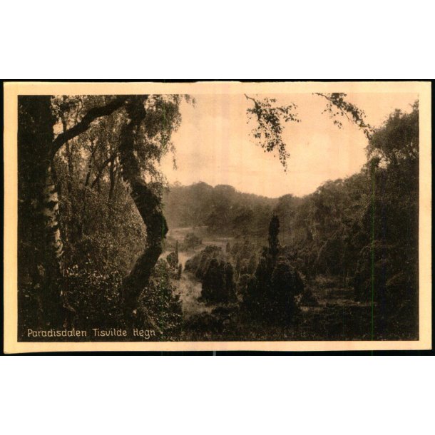 Paradisdalen - Tisvilde Hegn - A. Jensens Bogh. 58490 - Ubrugt