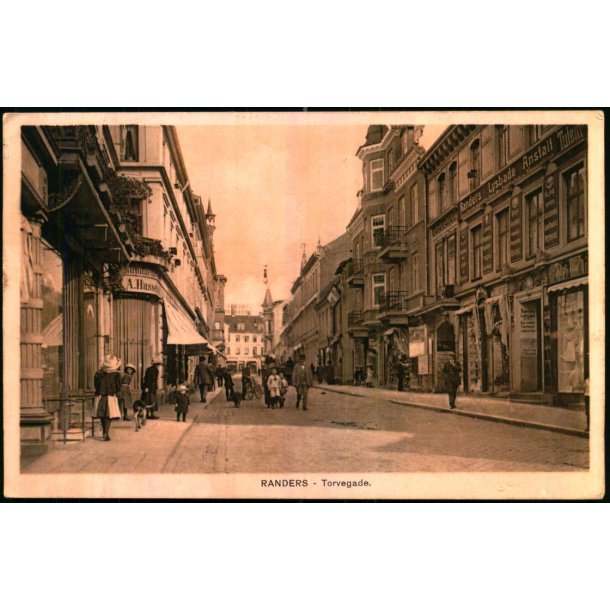 Randers - Torvegade - J. Bachmann u/n - Brugt