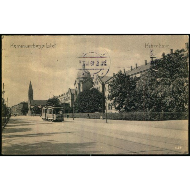 Kbenhavn - Kommunehospitalet - Dansk Lystryk 635 - Brugt