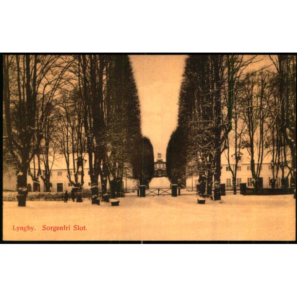 Lyngby - Sorgenfri Slot - Henriksens Bogh. 60534 - Ubrugt - Har v�ret kl�bet op !