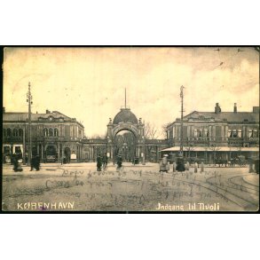 Kbenhavn - Indgang til Tivoli - u/n - Brugt 