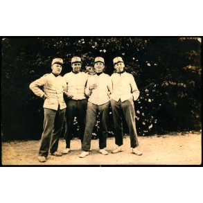 Soldater Aarhus - Fotokort 29 - 6 - 1915 - Brugt