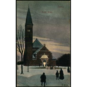 W. Glud - Odense - Ansgar kirke - W.K.F. u/n  - Brugt