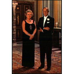 Dronning Juliana - Prins Bernhard -  Holland - Spanjersberg u/n - Ubrugt - Har vret klbet op !