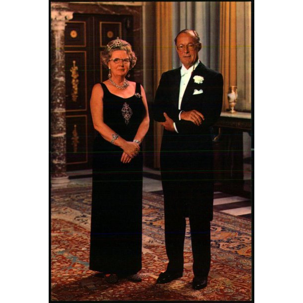 Dronning Juliana - Prins Bernhard -  Holland - Spanjersberg u/n - Ubrugt - Har vret klbet op !