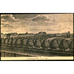 Amalienborg Plads A.D. 1700 - Gl. K�benhavn u/n - Ubrugt