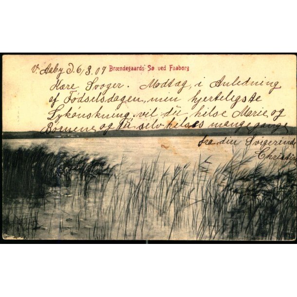 Br�ndegaards S� ved Faaborg - W.K.F. 3923 - Brugt