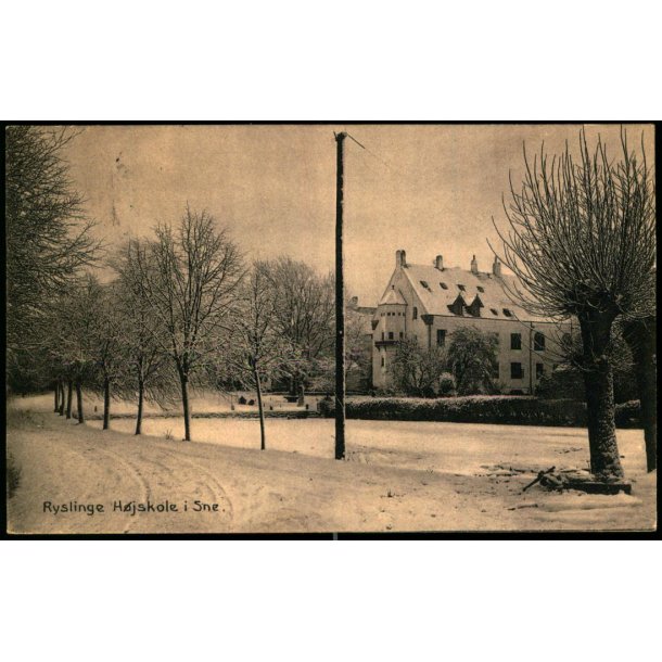 Ryslinge H�jskole i Sne - Frederik Torn�e 28059 - Brugt