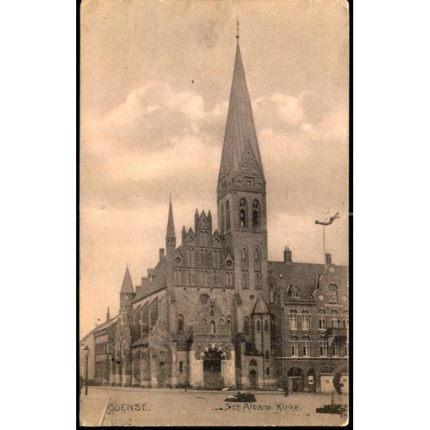 Odense - Sct. Albani Kirke - Stender 17270 - Brugt