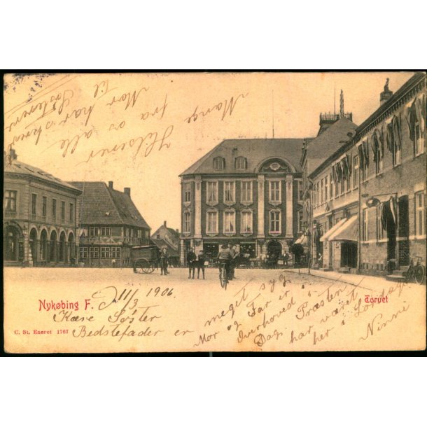 Nyk�bing F. - Torvet - C. St. 1767 - Brugt
