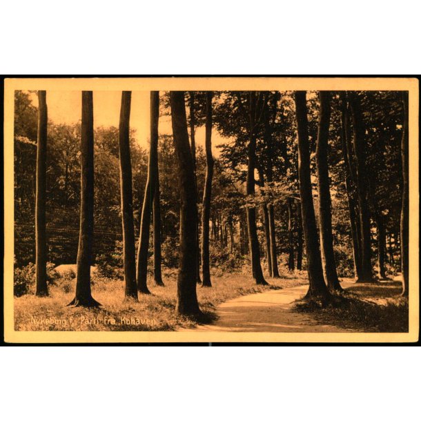 Nyk�bing F. - Parti fra Kohaven -  V. Kristoffersens Bogh. 38933 - Ubrugt