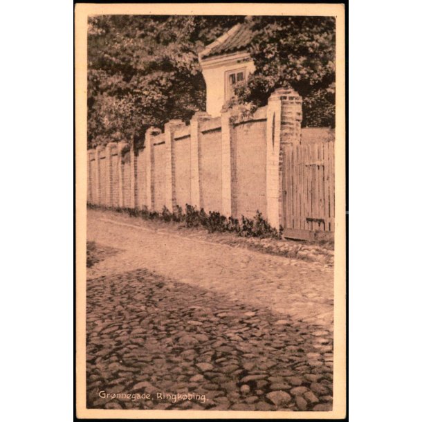 Gr�nnegade - Ringk�bing - H.P. Holms Bogh. 4545 - Ubrugt