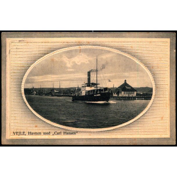 Vejle - Havnen med "CARL HANSEN" - Papyrus u/n - Ubrugt