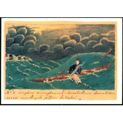 Grnlandsk Kunst - Kartonkort u/n - Ubrugt