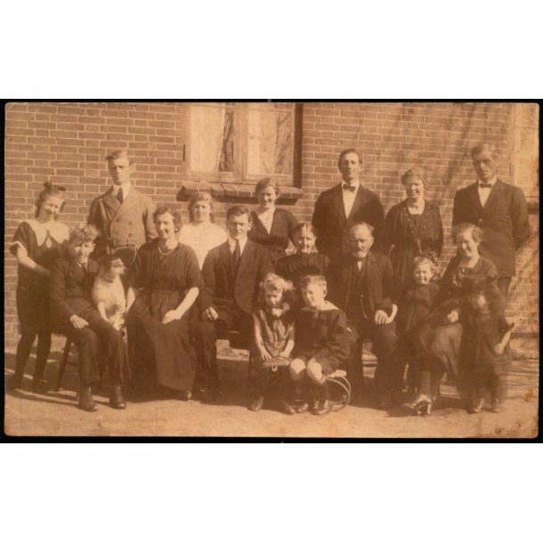 Fotokort Ukendt - Personer - Ubrugt