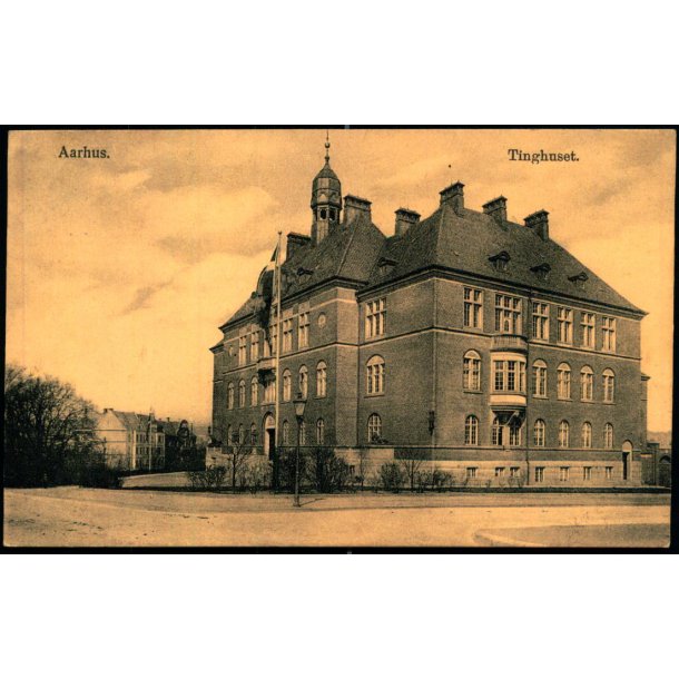 Aarhus - Tinghuset - P. Hansen u/n - Brugt