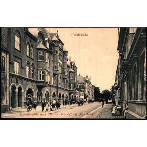 Fredericia - Gothersgade med St.Knudsborg og Ryesborg - H.C. Wenk u/n - Brugt