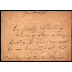 Kartonkort - Jeg Gratulerer !