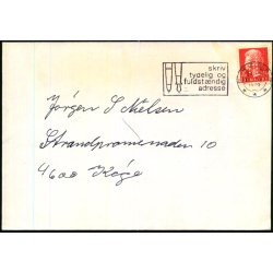 Perfin - Hjemmevrnet p Brev - Stemplet 18 - 10  - 79 - Brugt